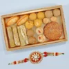 Rakhi with Traditional Telugu Sweets Gift Pack